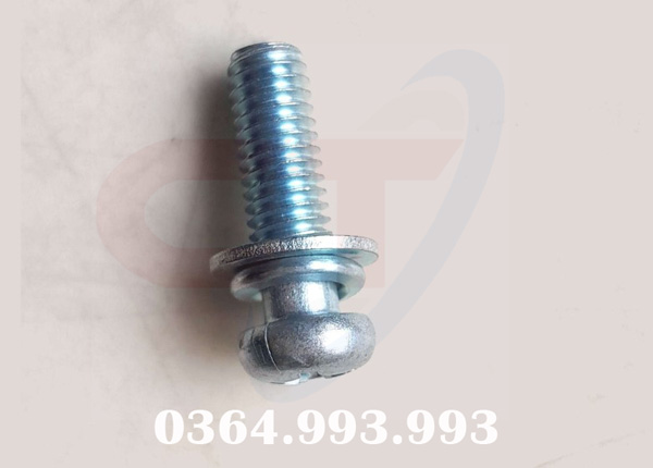 vít pake liền phẳng vênh, vít lồng long đen, bulong liền phẳng vênh