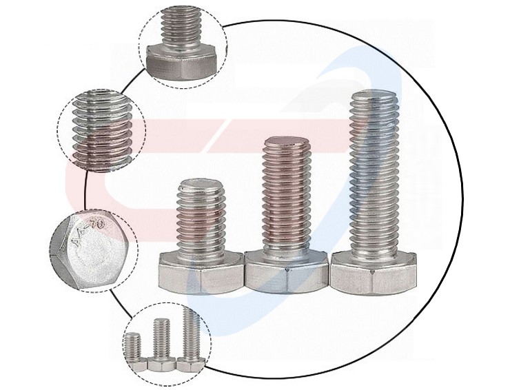 bulong inox, bulong lục giác ngoài inox