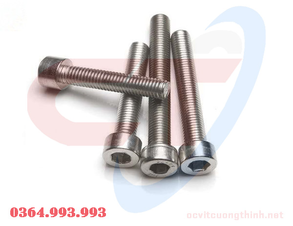bulong lục giác chìm inox M6x60