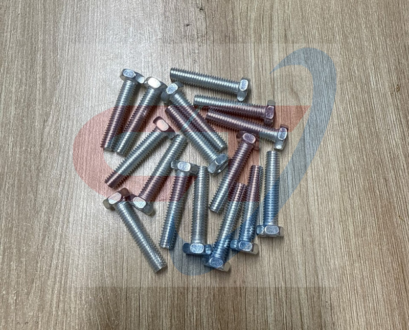 Bu lông lục giác chìm tu vít mạ kẽm trắng