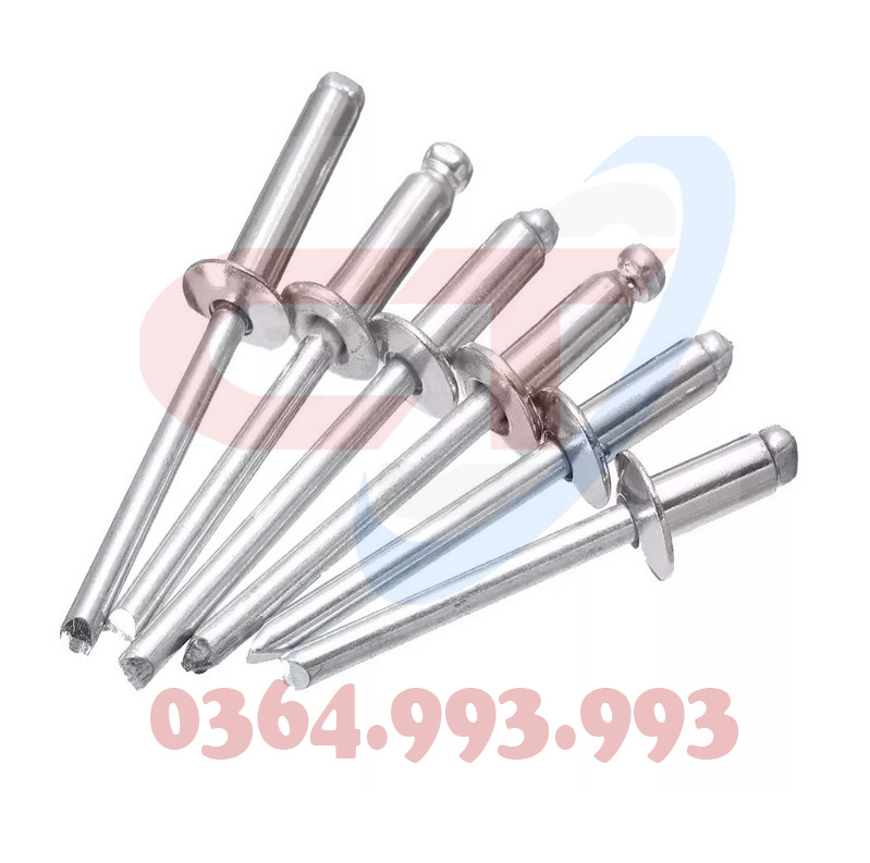 đinh rút inox, đinh rive inox, đinh tán inox