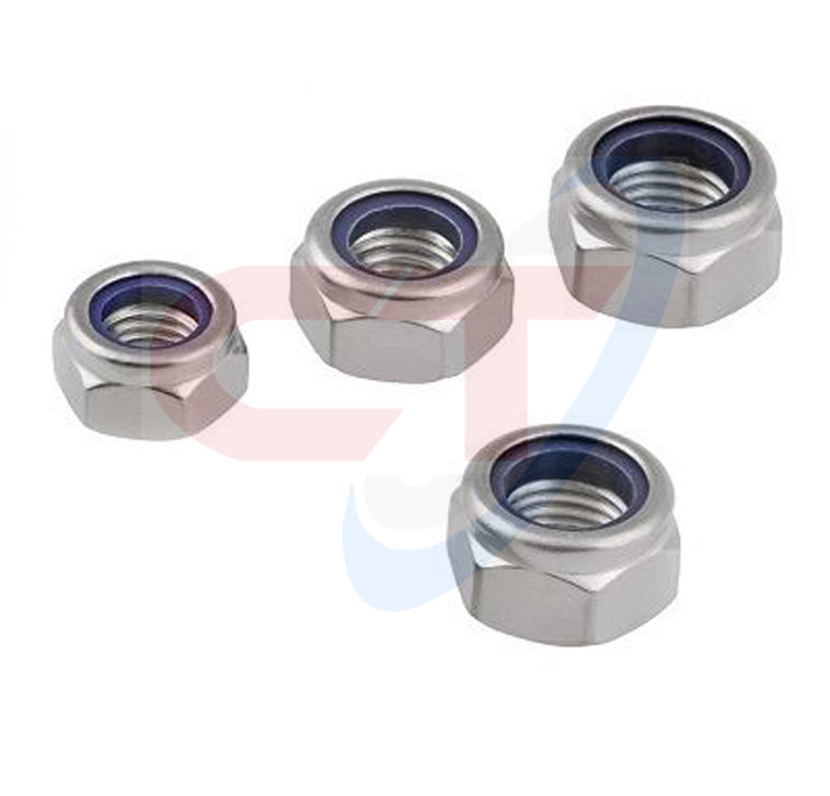 ecu khóa m6, tán keo m6, đai ốc hãm M6, ecu khóa m8, tán keo m8, đai ốc hãm M8,