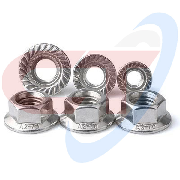 ecu liền long đen, ecu liền vành, đai ốc liền vành, đai ốc liền long đen