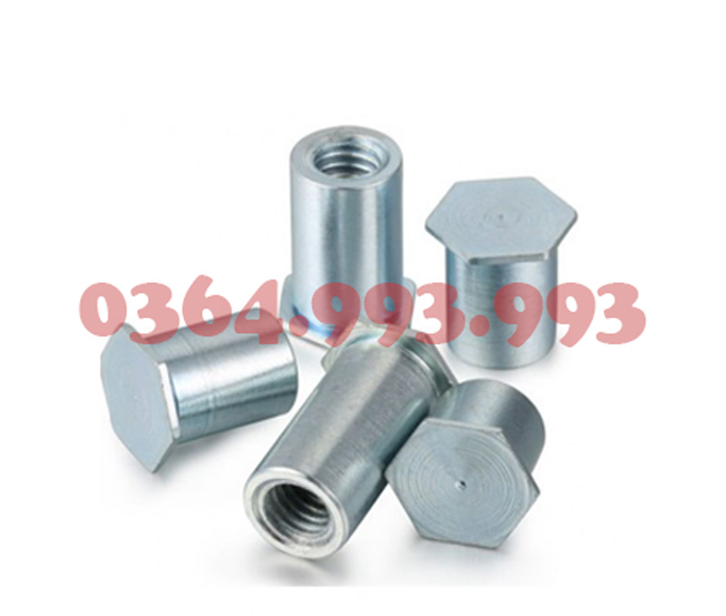 tán trụ ren trong, trụ tán ren trong, đinh tán blin, trụ tán blin