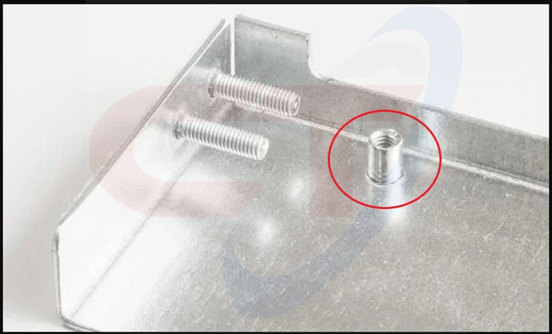 tán trụ ren trong, trụ tán ren trong, đinh tán blin, trụ tán blin