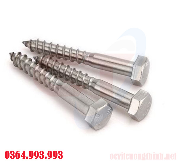 vít giác m8x80 mạ kẽm, vít phong m8x80 mạ kẽm