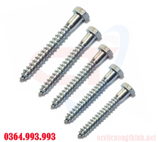 vít giác m8x80 mạ kẽm, vít phong m8x80 mạ kẽm