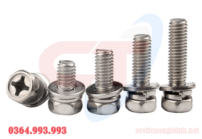 vít pake liền long đen, vít pake liền phẳng vênh